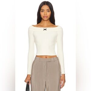 NWT REVOLVE MORE TO COME Brexley Top in Cream